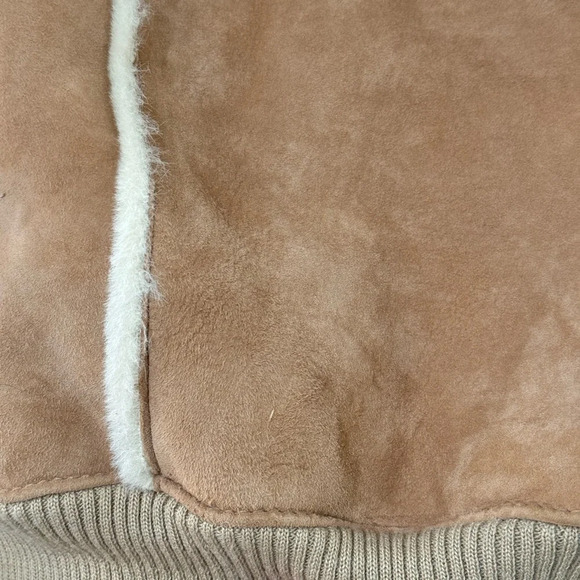 Vintage Abercrombie and Fitch 100% Leather Shell Jacket - Picture 8 of 13